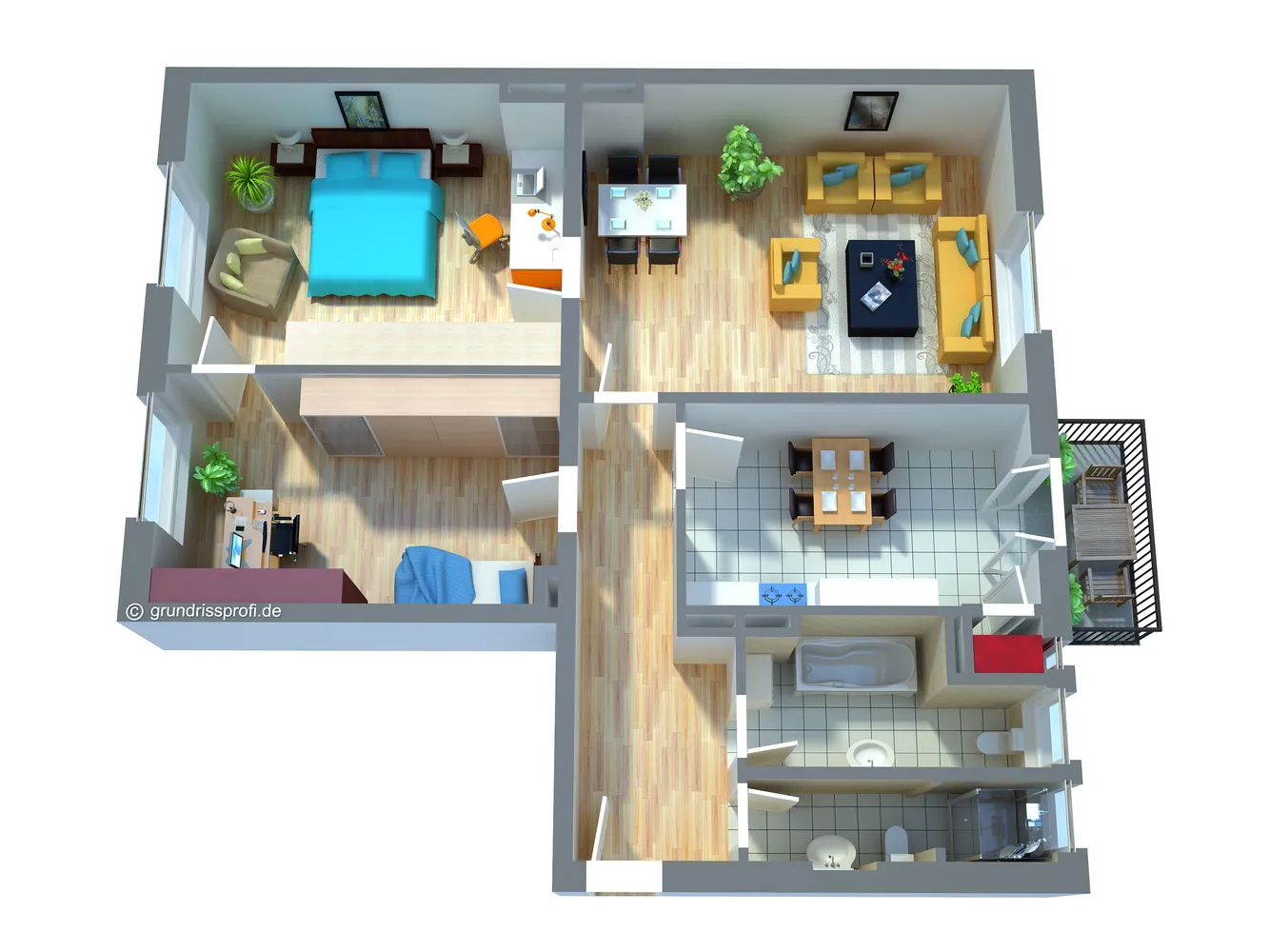 3 Zimmer Wohnung mit 95 m² in Krefeld – Bild 10