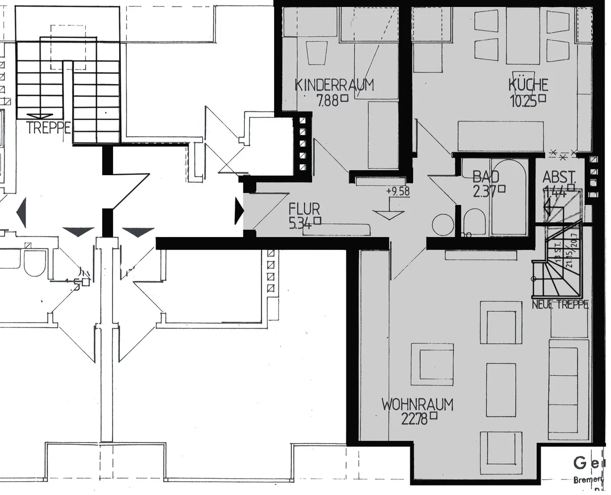 3 Zimmer Wohnung mit 67 m² in Bremen – Bild 9