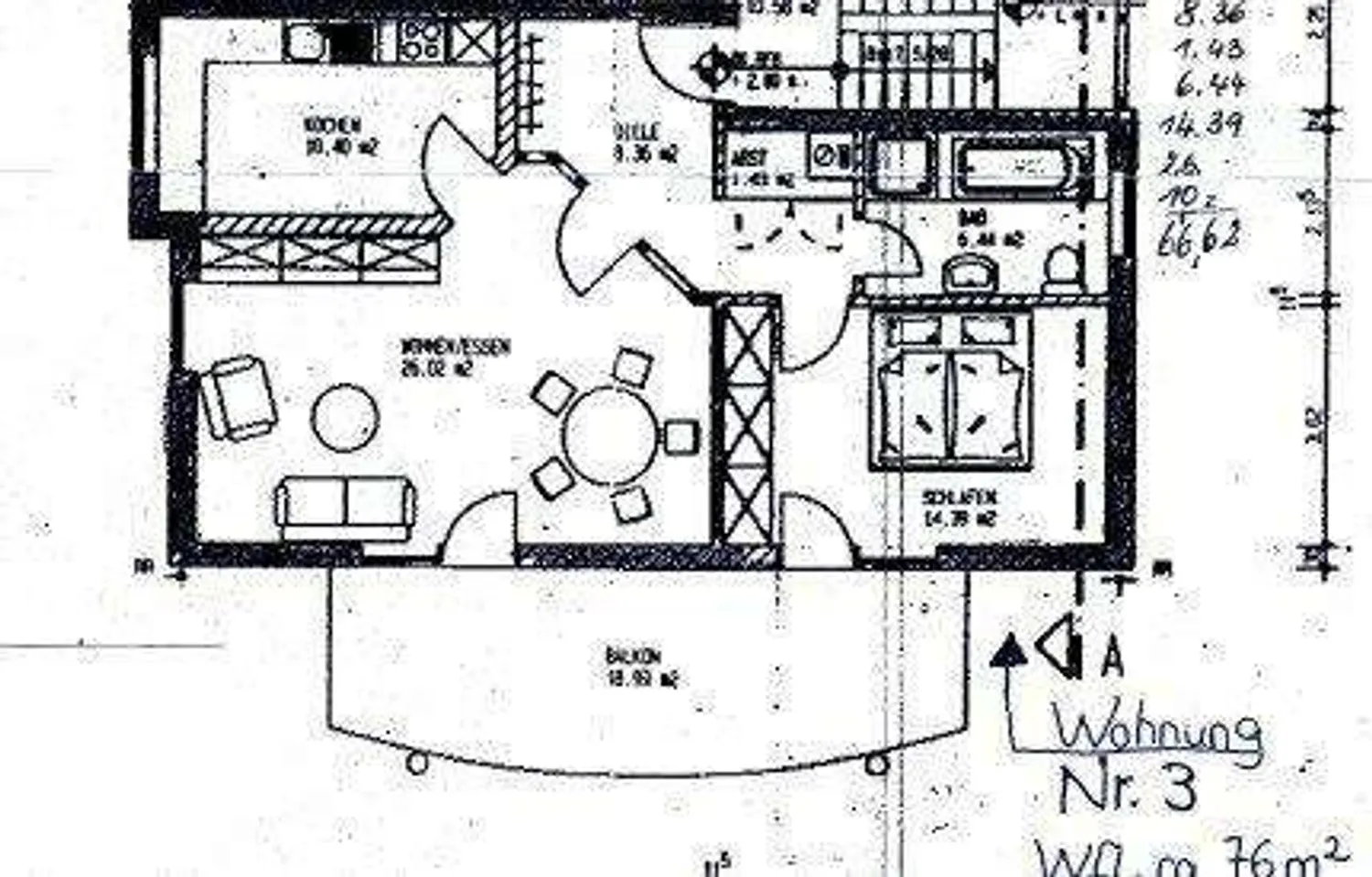 2 Zimmer Wohnung mit 73 m² in Bad Kreuznach – Bild 1