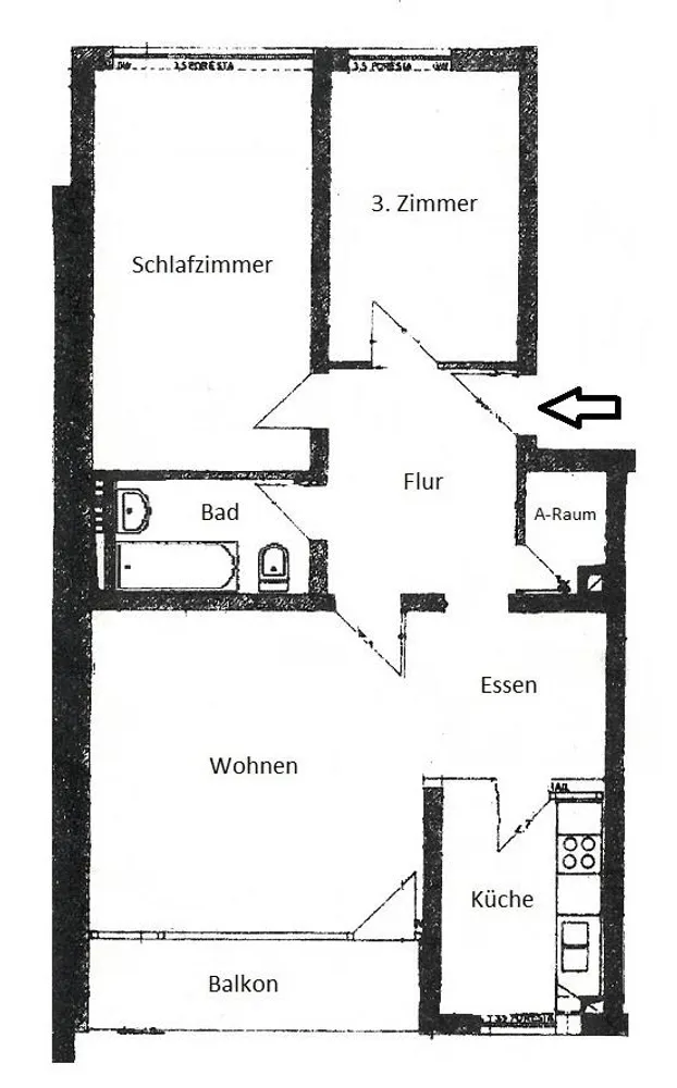3 Zimmer Wohnung mit 80 m² in Nürnberg – Bild 11