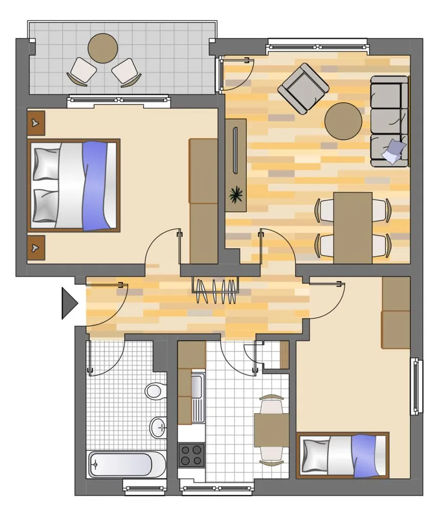 3 Zimmer Wohnung mit 63 m² in Gelsenkirchen – Bild 6