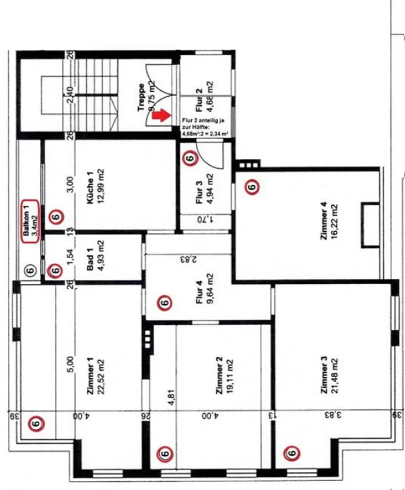 4 Zimmer Wohnung mit 116 m² in Bielefeld – Bild 4