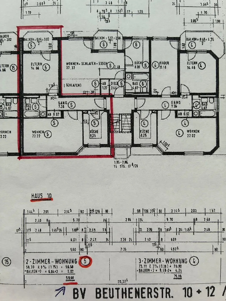 2 room apartment with 60 m² in Karlsruhe – Photo 5