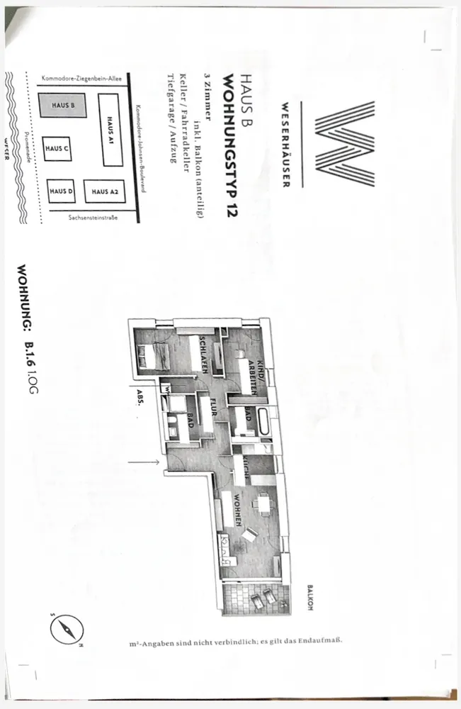 3 Zimmer Wohnung mit 91 m² in Bremen – Bild 12