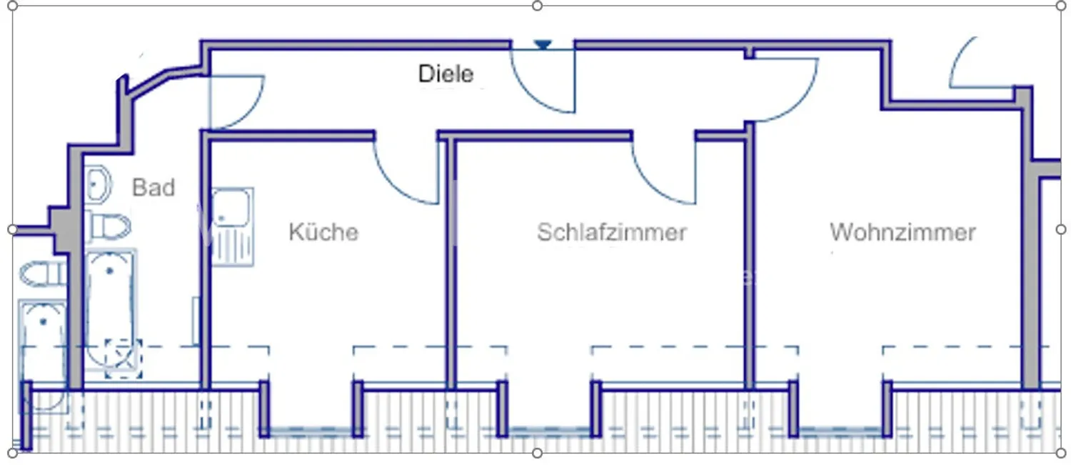 2 Zimmer Wohnung mit 59 m² in Duisburg – Bild 11