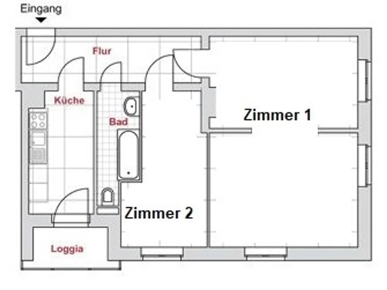 2 Zimmer Wohnung mit 66 m² in Dresden – Bild 6