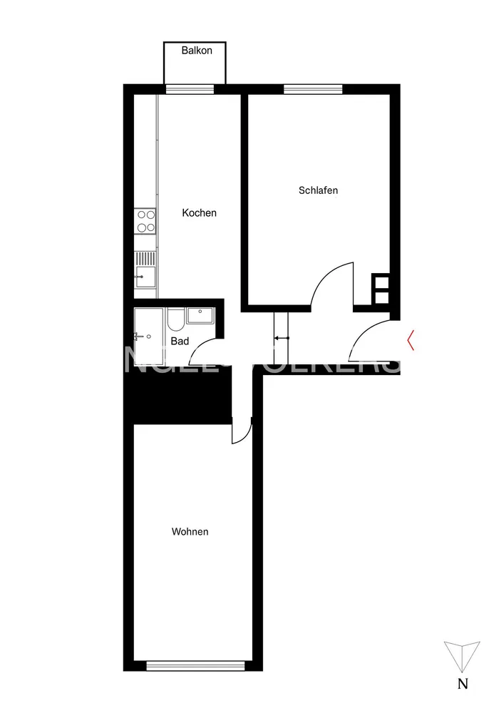 2 Zimmer Wohnung mit 60 m² in Köln – Bild 10