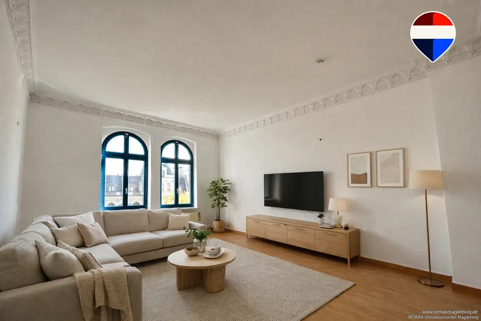 3 room apartment with 87 m² in Magdeburg – Photo 1