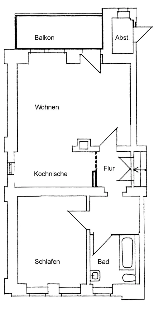 3 room apartment with 72 m² in Radebeul – Photo 1
