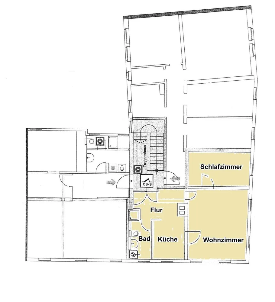 2 Zimmer Wohnung mit 59 m² in Meiningen – Bild 1