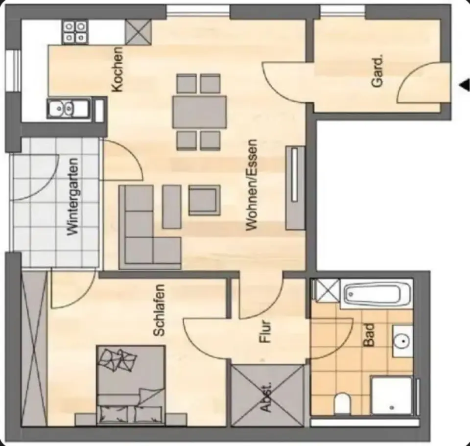 2 Zimmer Wohnung mit 78 m² in Jena – Bild 4