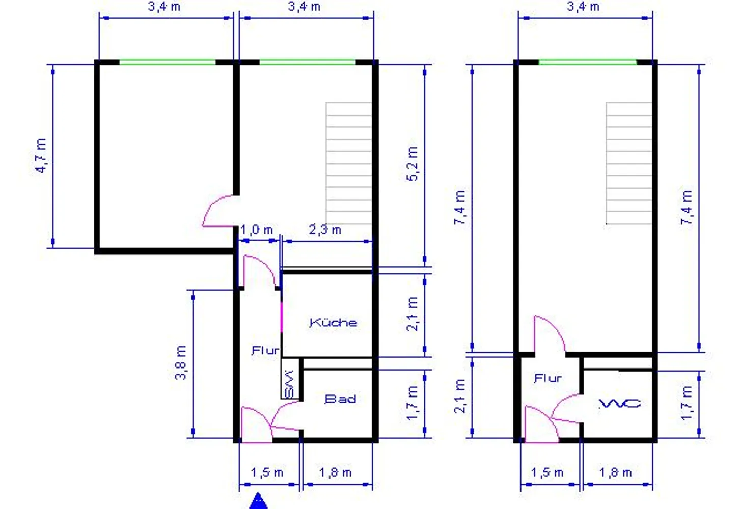 3 Zimmer Wohnung mit 78 m² in Magdeburg – Bild 11