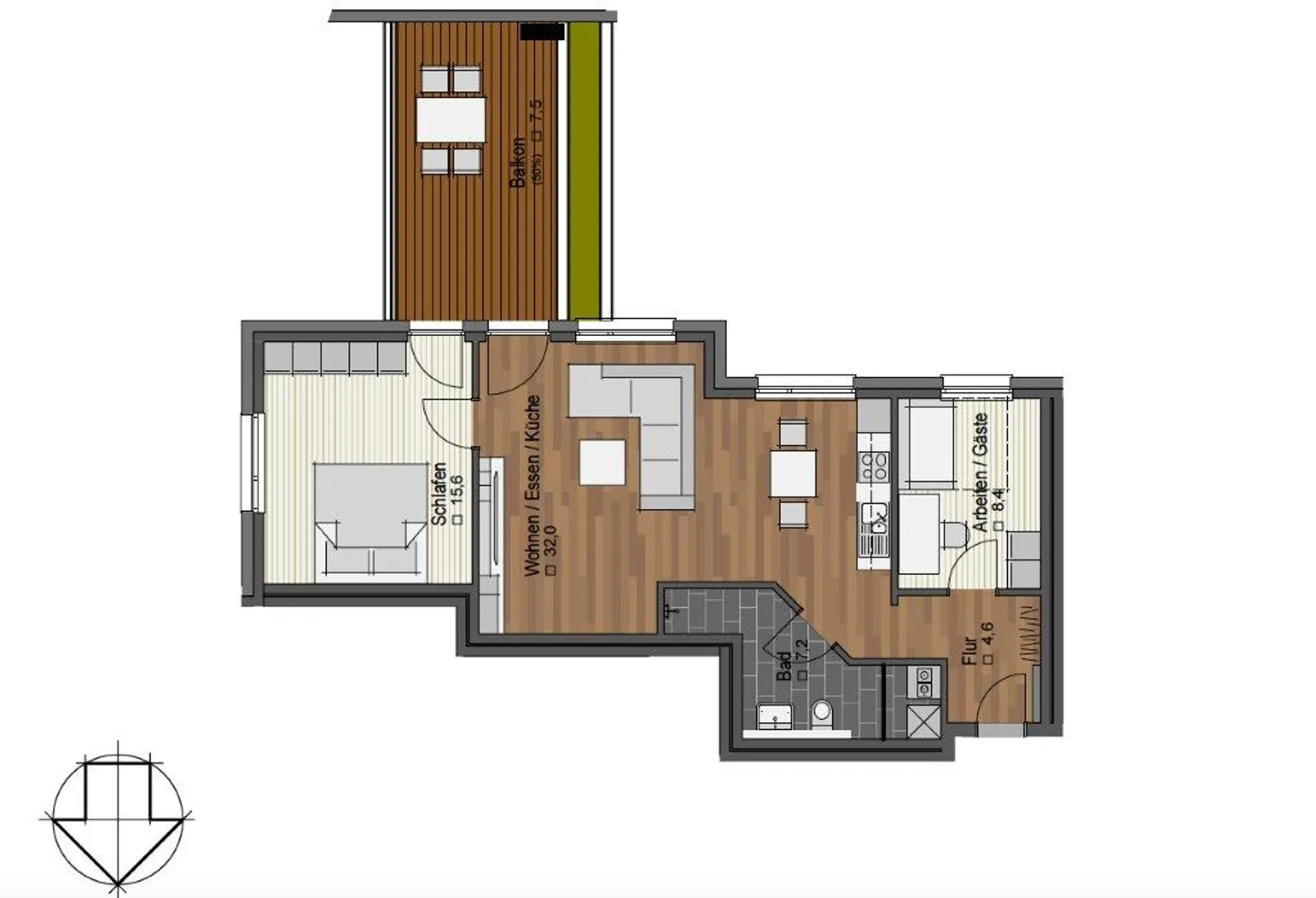 3 Zimmer Wohnung mit 75 m² in Melle – Bild 8
