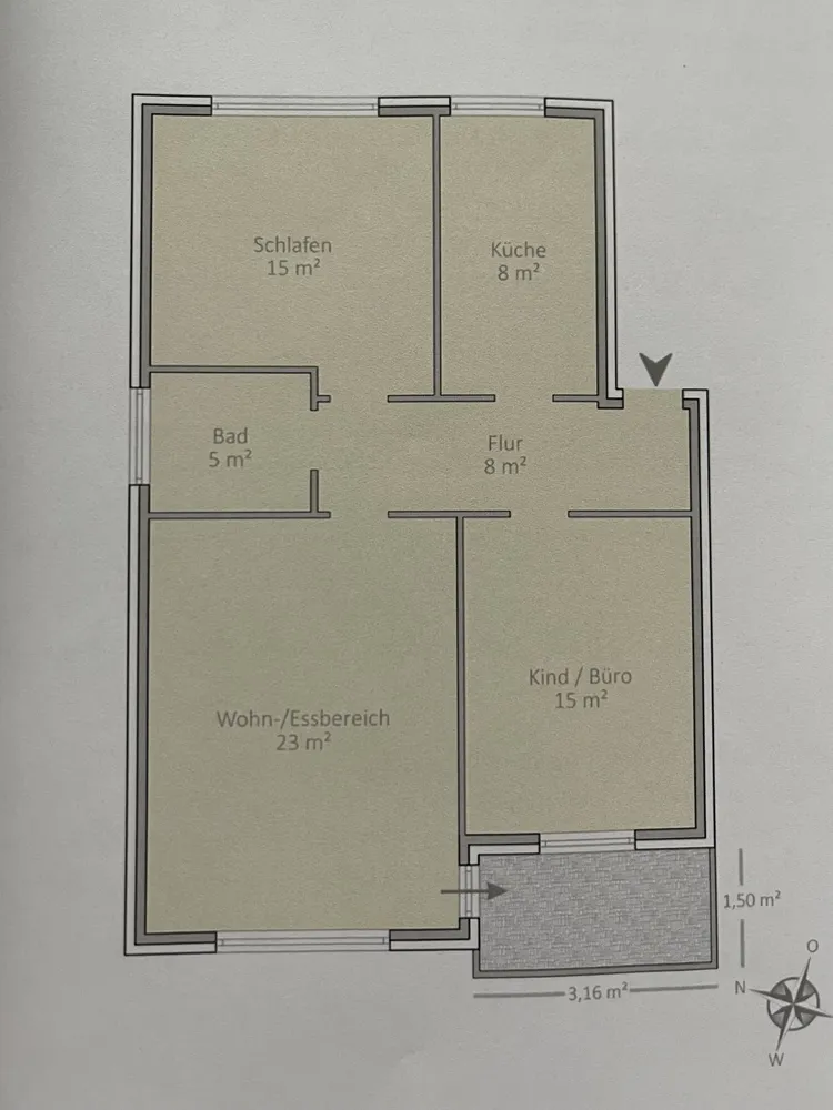 3 Zimmer Wohnung mit 76 m² in Bielefeld – Bild 11
