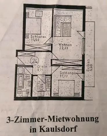 3 Zimmer Wohnung mit 72 m² in Saalfeld/Saale – Bild 3