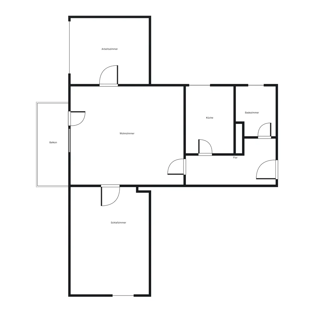 3 Zimmer Wohnung mit 64 m² in Braunschweig – Bild 2