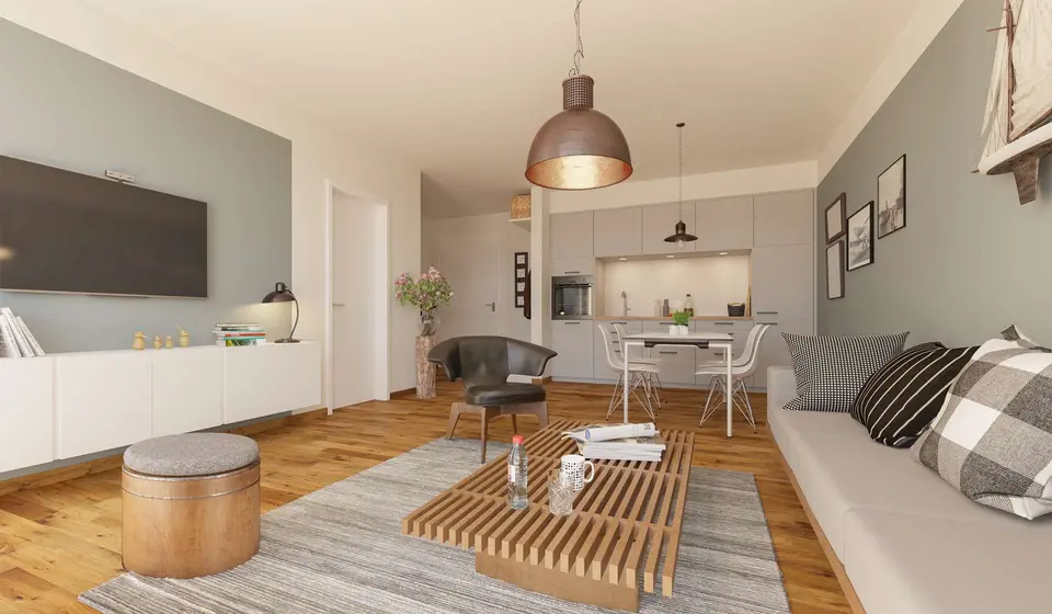 2 Zimmer Wohnung mit 51 m² in Leipzig – Bild 1