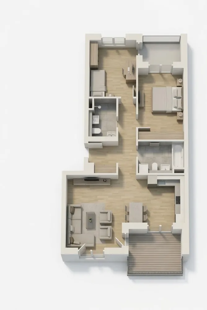 3 Zimmer Wohnung mit 88 m² in Freising – Bild 4