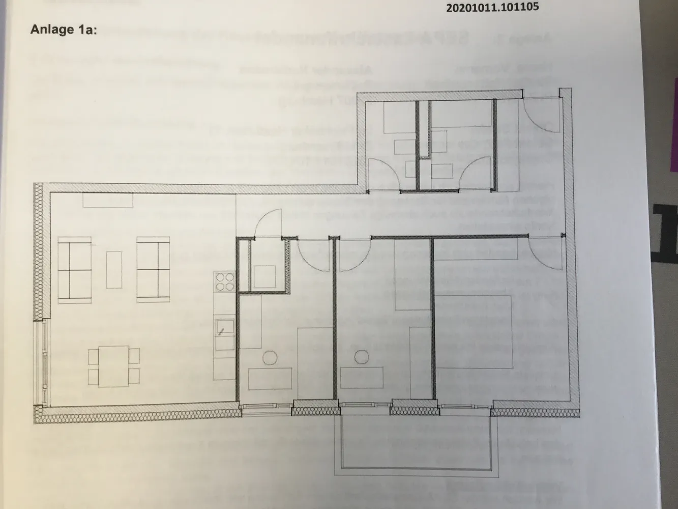 4 Zimmer Wohnung mit 95 m² in Hamburg – Bild 1