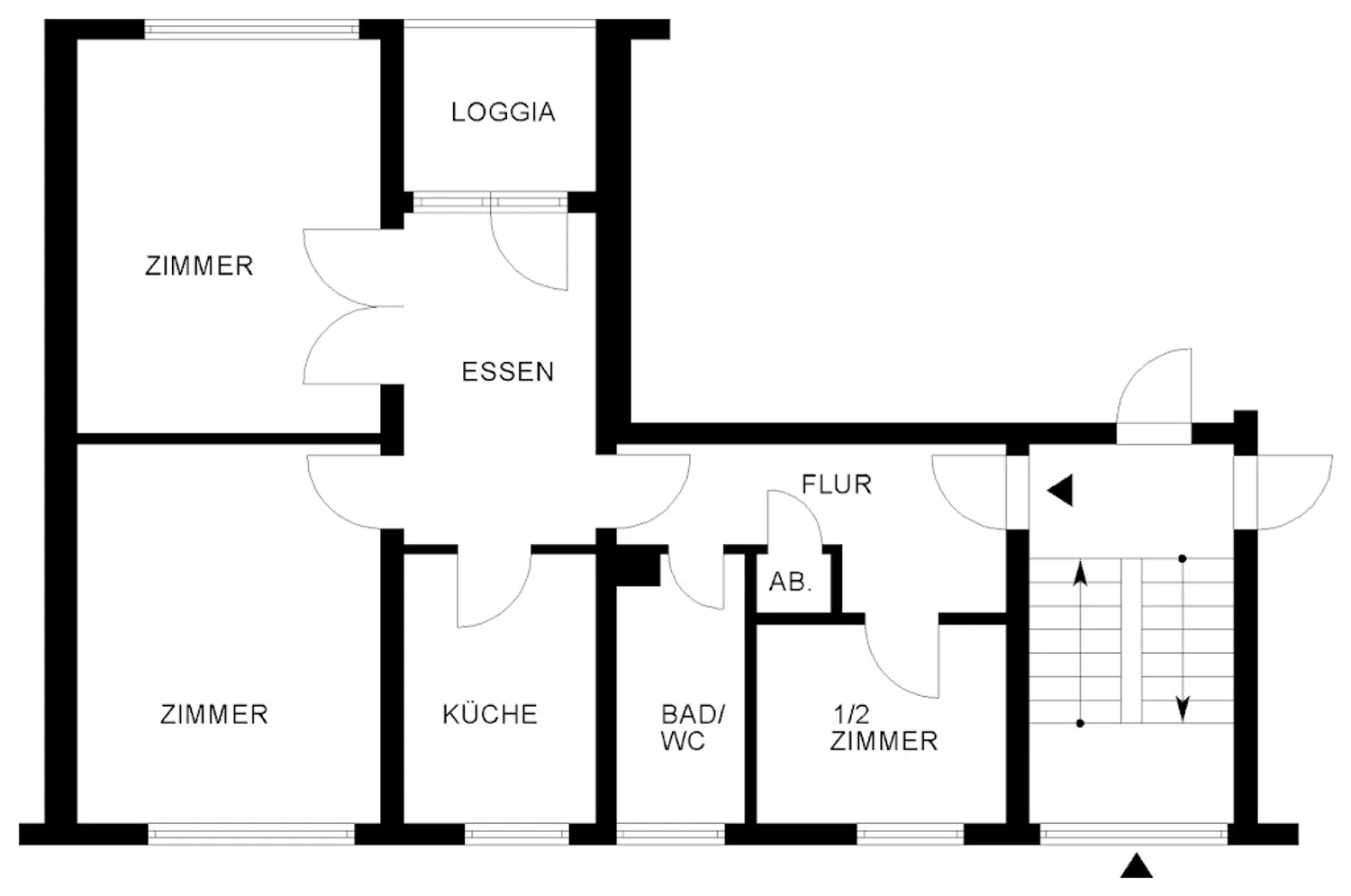 3 Zimmer Wohnung mit 66 m² in Wolfsburg – Bild 1