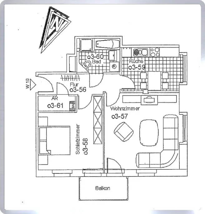 2 Zimmer Wohnung mit 64 m² in Mittweida – Bild 5