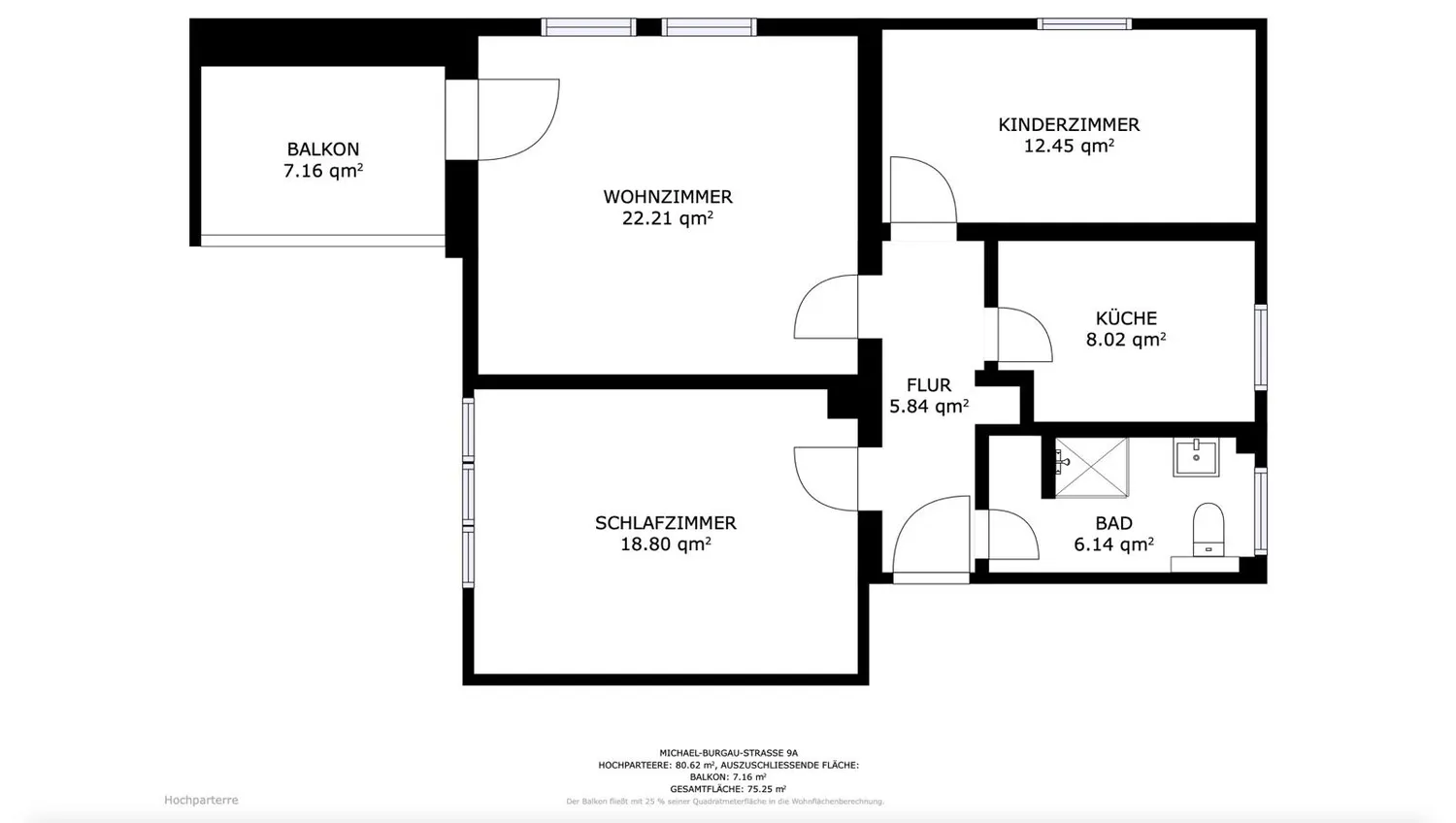 3 Zimmer Wohnung mit 76 m² in Regensburg – Bild 9