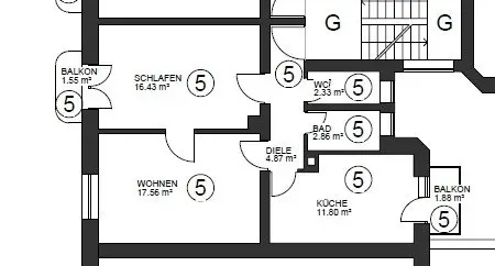 2 Zimmer Wohnung mit 59 m² in Mannheim – Bild 10