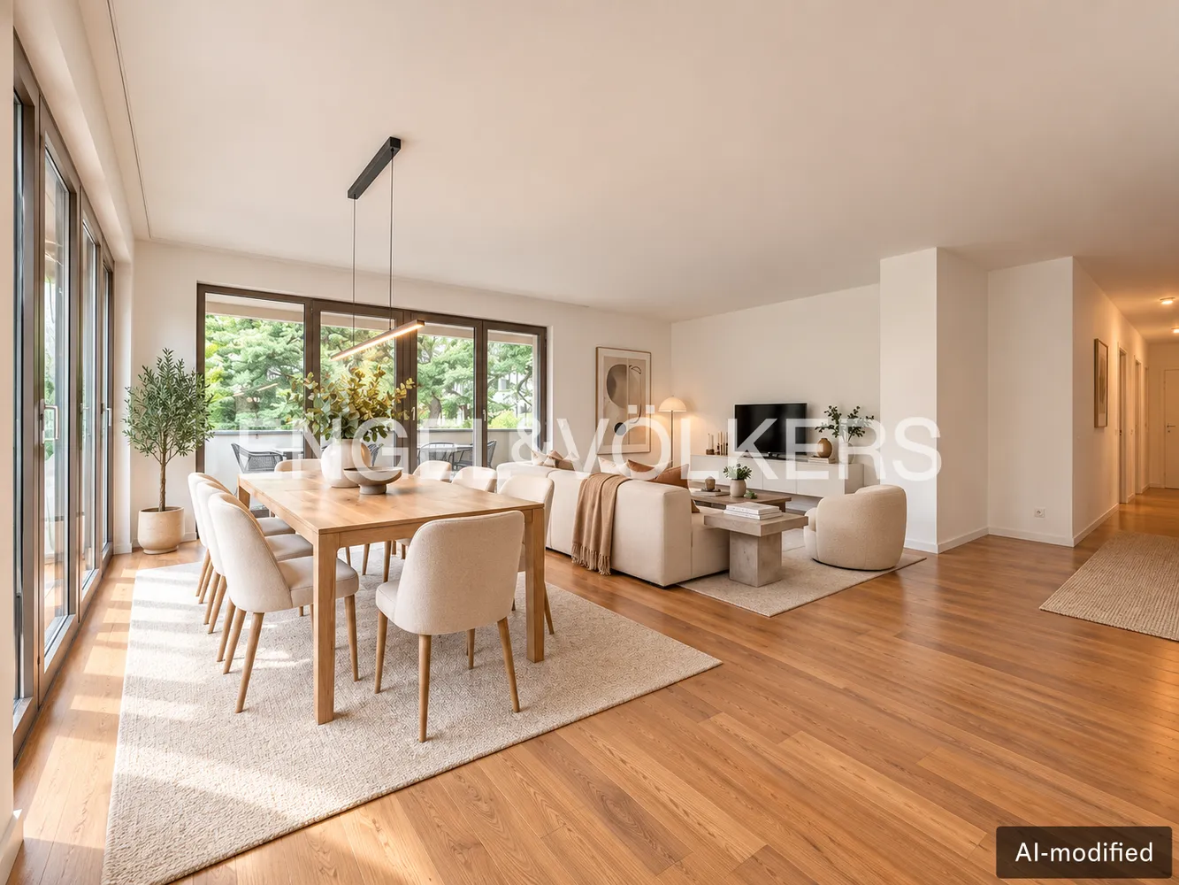 4 room apartment with 155 m² in Frankfurt am Main – Photo 2