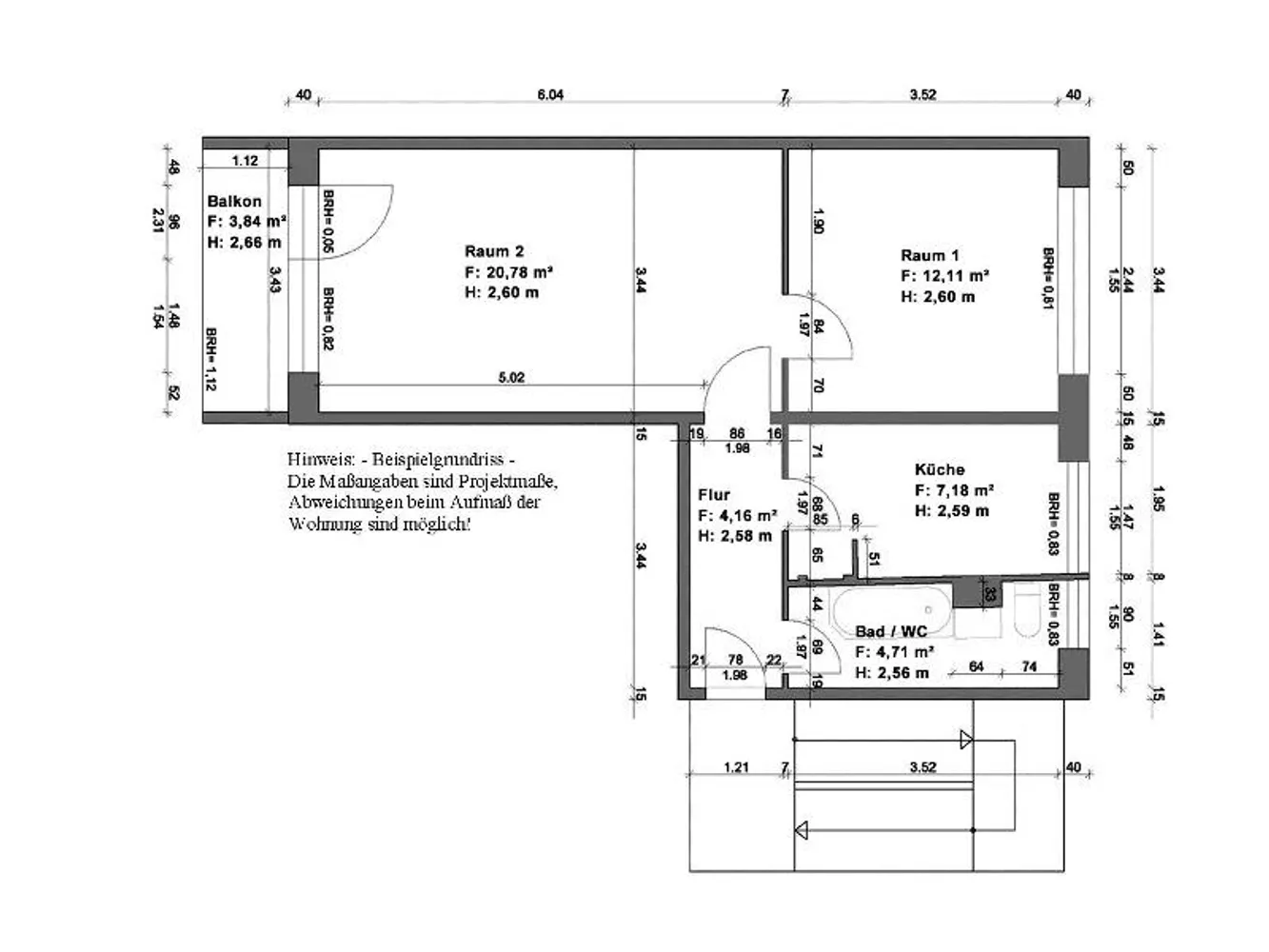 2 Zimmer Wohnung mit 51 m² in Halle (Saale) – Bild 5