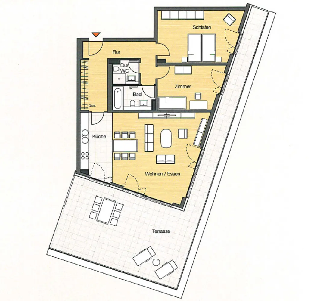 3 room apartment with 123 m² in Düsseldorf – Photo 2