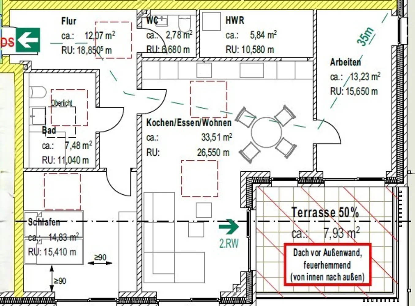 3 Zimmer Wohnung mit 97 m² in Marl – Bild 3
