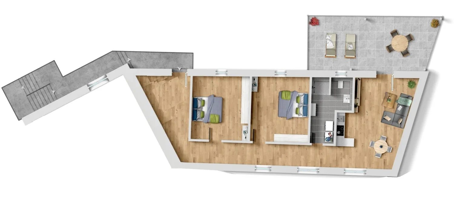 4 Zimmer Wohnung mit 115 m² in Bad Kreuznach – Bild 3
