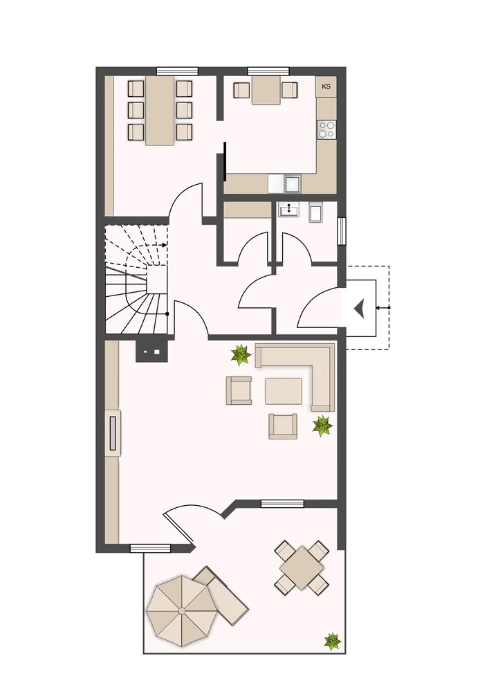 5 Zimmer Haus mit 167 m² in München – Bild 5