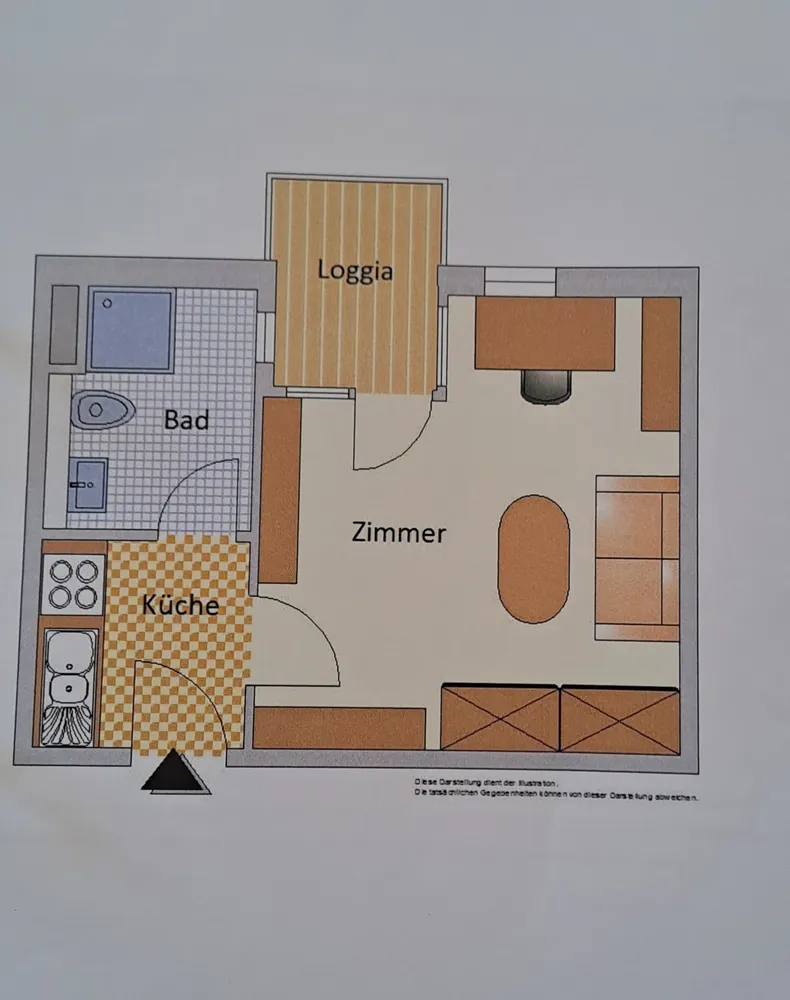 1 Zimmer Wohnung mit 26 m² in Heidelberg – Bild 1