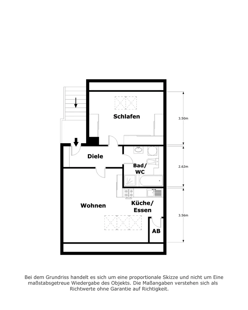 2 Zimmer Wohnung mit 52 m² in Leipzig – Bild 8
