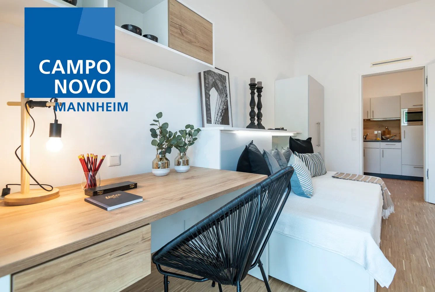 1 Zimmer Wohnung mit 21 m² in Mannheim – Bild 3