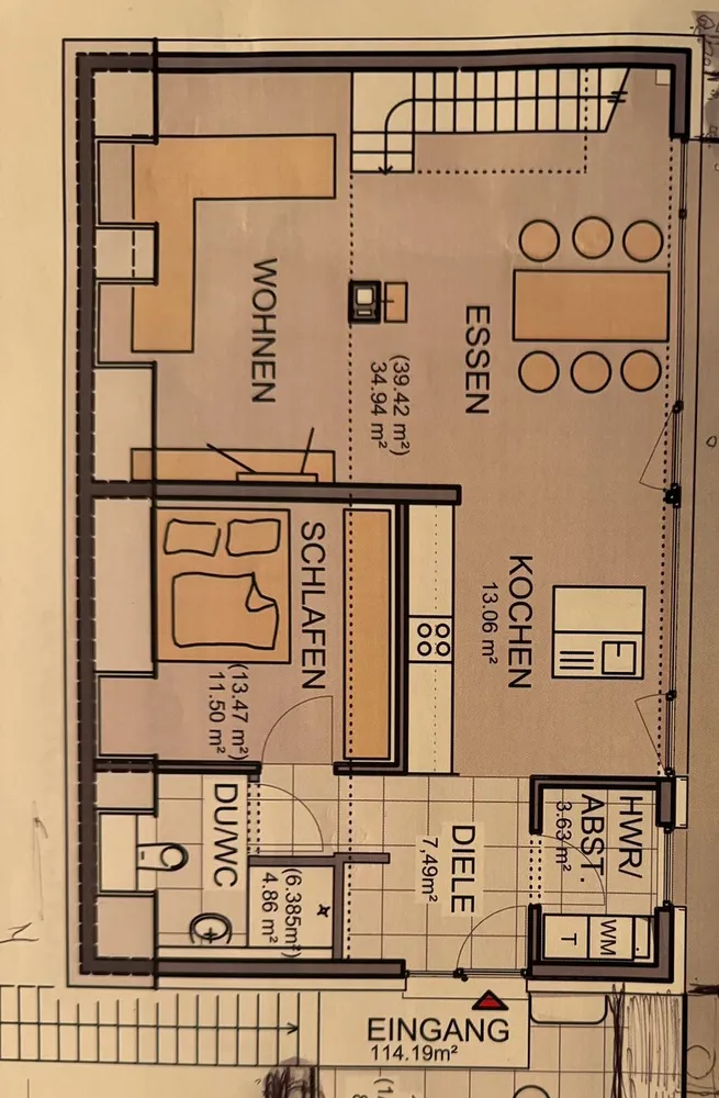 3 Zimmer Wohnung mit 114 m² in Saarbrücken – Bild 2