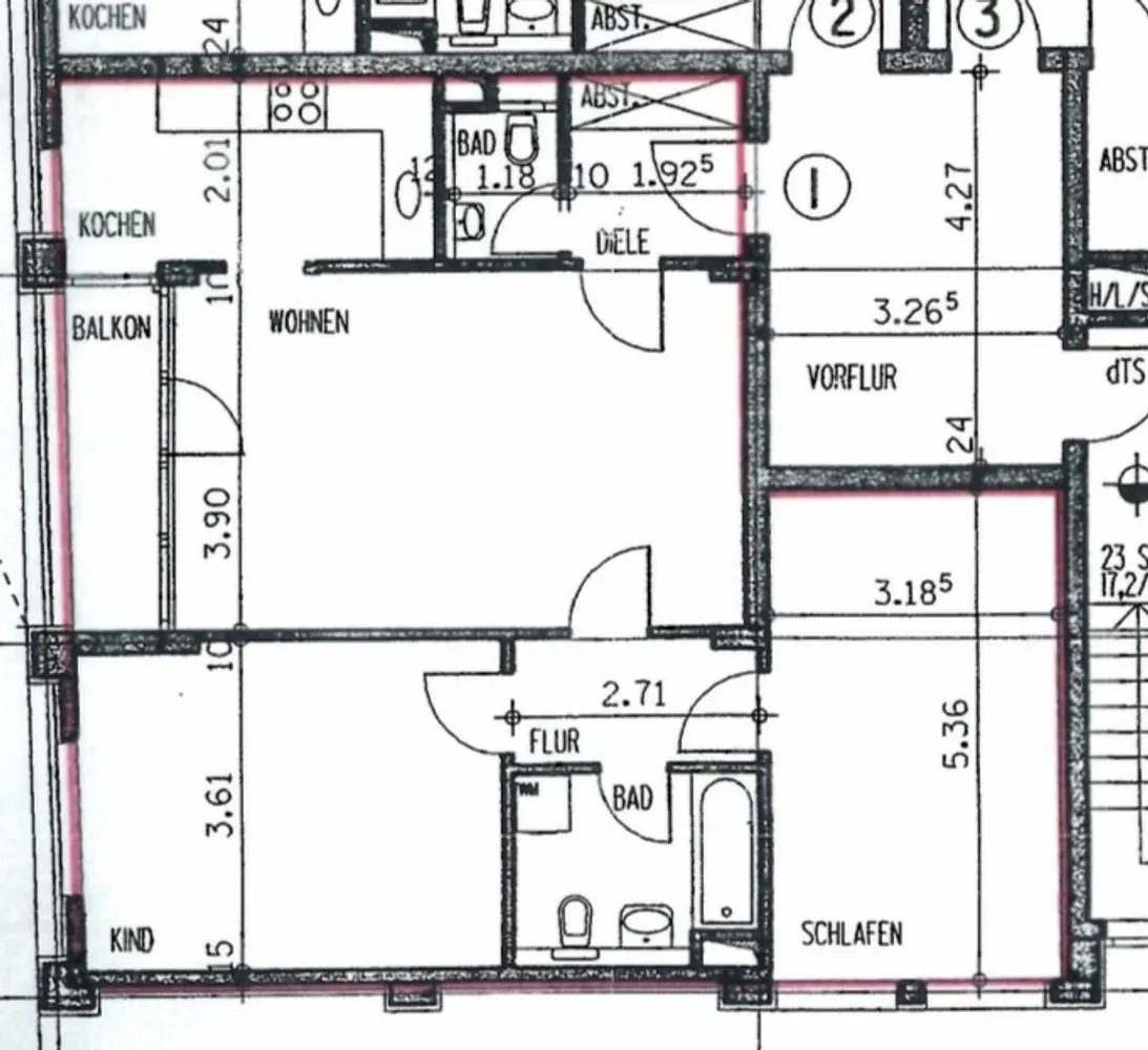 3 room apartment with 78 m² in Berlin – Photo 3