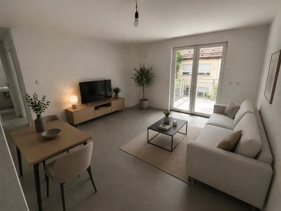 2 Zimmer Wohnung mit 46 m² in Heilbronn – Bild 1