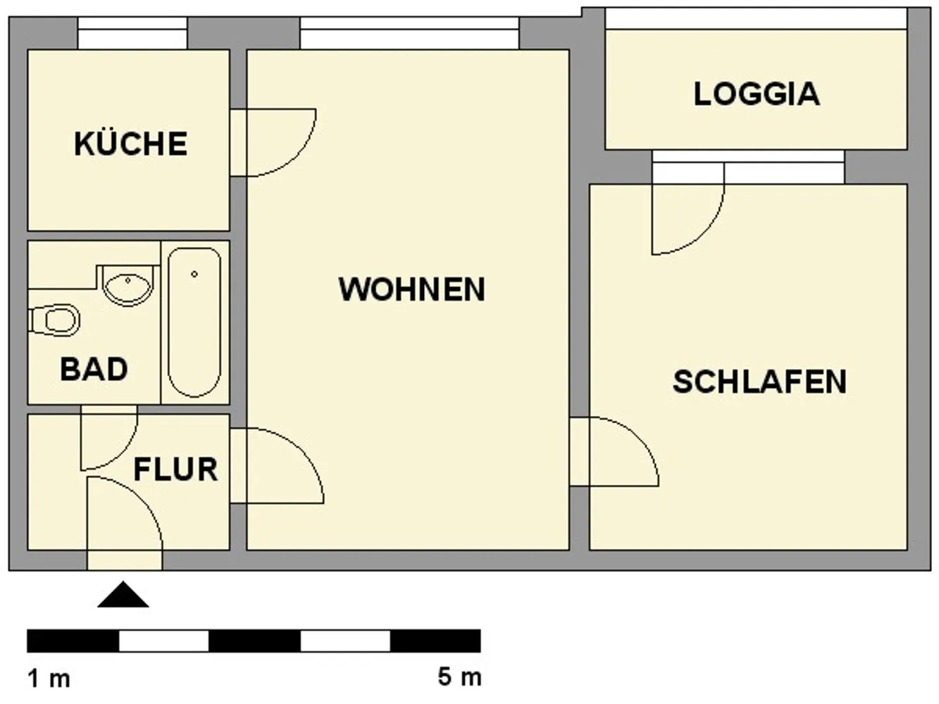2 room apartment with 45 m² in Chemnitz – Photo 3