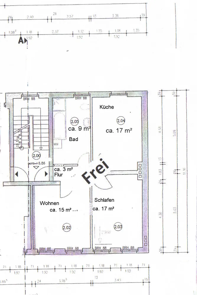 2 room apartment with 64 m² in Magdeburg – Photo 2