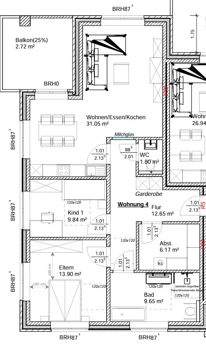 3 Zimmer Wohnung mit 79 m² in Melle – Bild 5