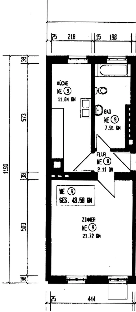 1 Zimmer Wohnung mit 44 m² in Berlin – Bild 8