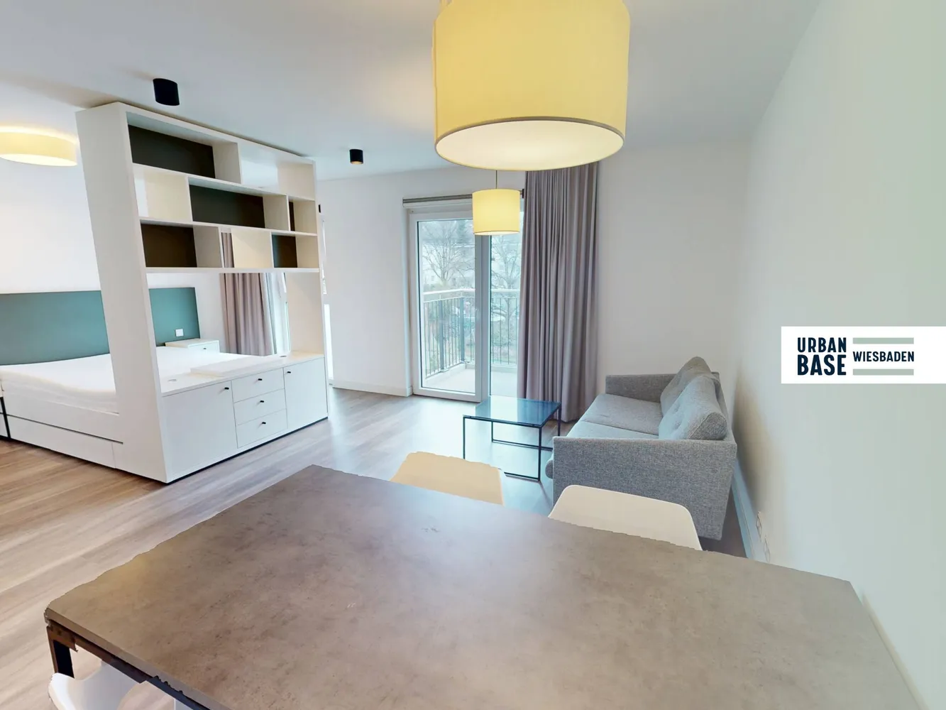 1 Zimmer Wohnung mit 43 m² in Wiesbaden – Bild 1