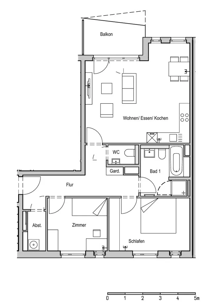 3 Zimmer Wohnung mit 80 m² in Mainz – Bild 8
