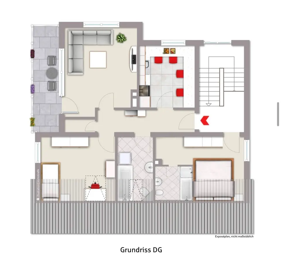 3 Zimmer Wohnung mit 75 m² in Siegen – Bild 6
