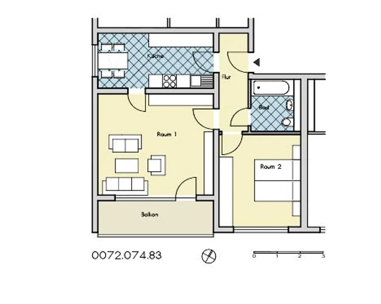 2 Zimmer Wohnung mit 61 m² in Wuppertal – Bild 9