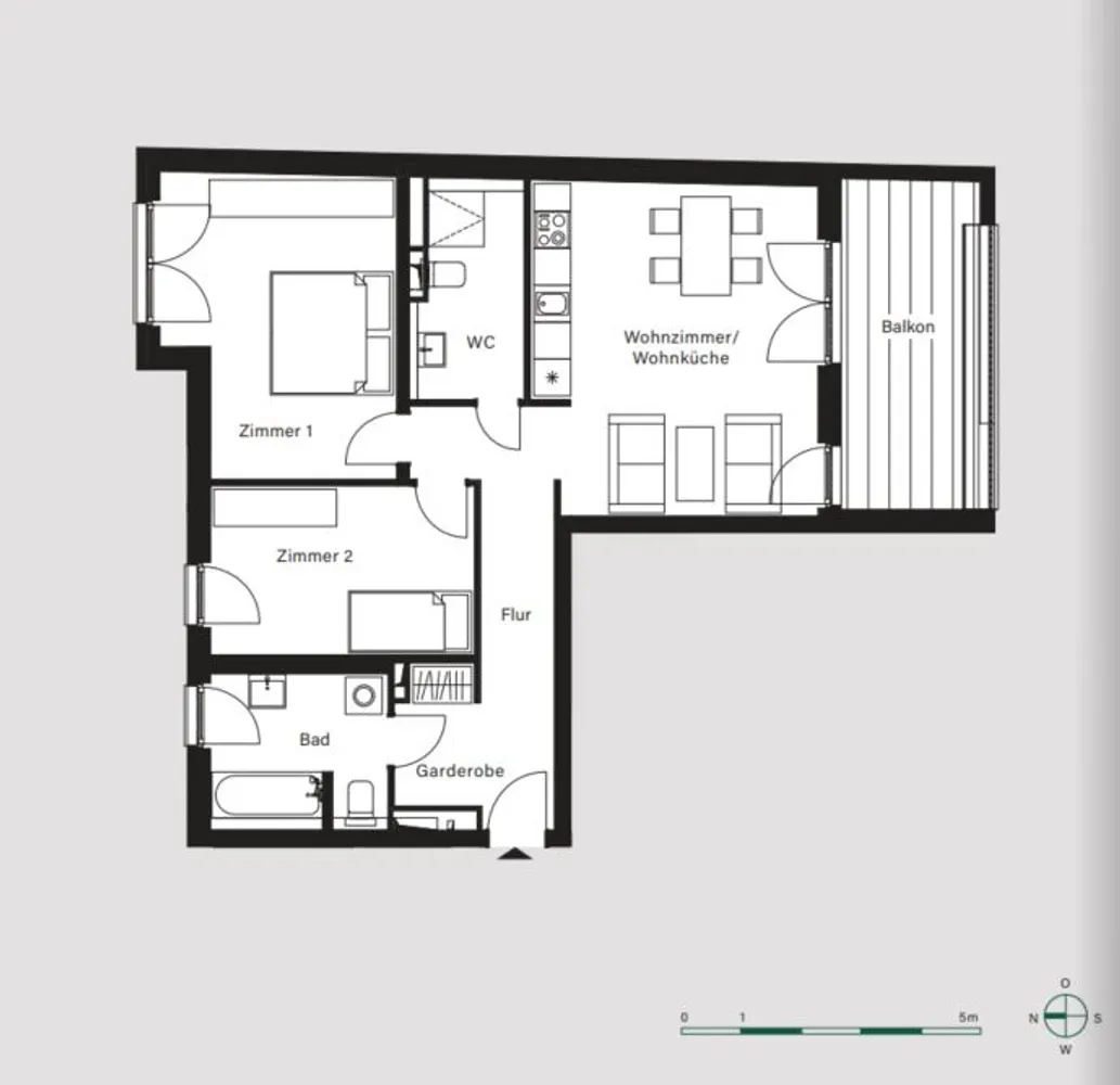 3 Zimmer Wohnung mit 86 m² in Frankfurt am Main – Bild 11