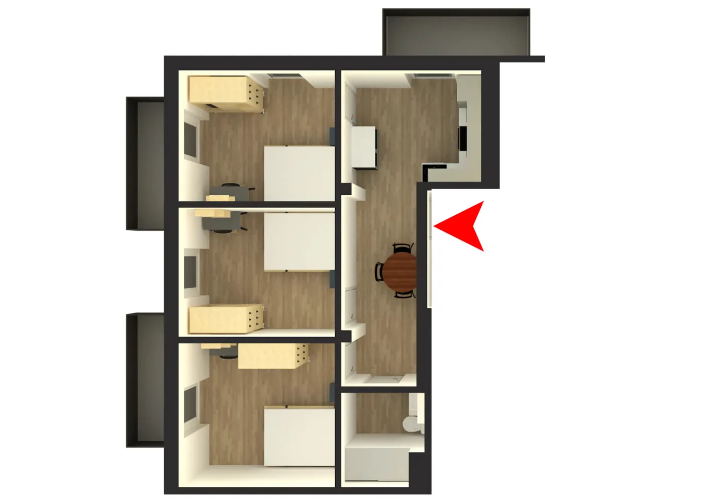 Shared room with 10 m² in Berlin – Photo 6