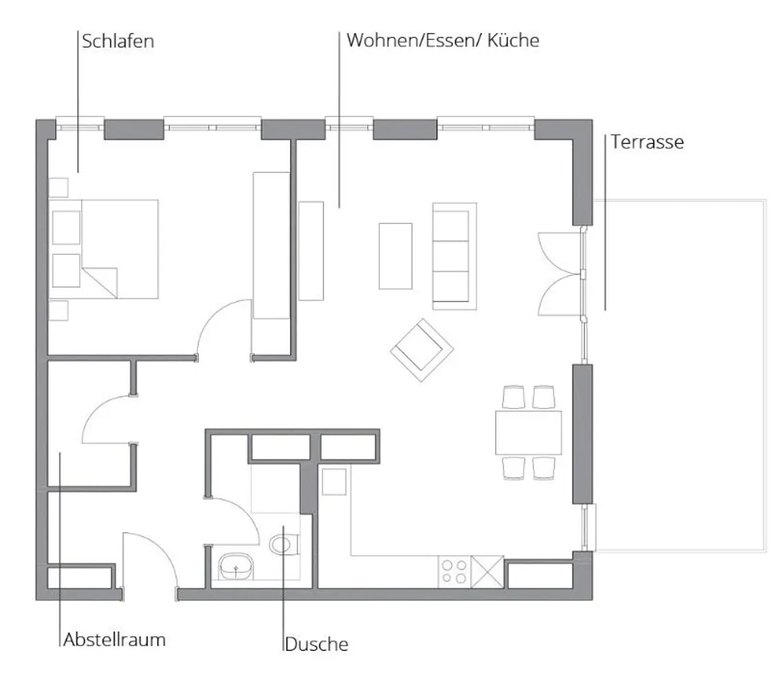 2 Zimmer Wohnung mit 86 m² in Kiel – Bild 6